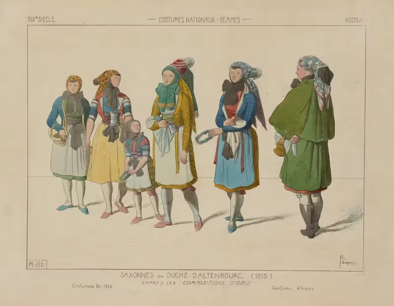 Саксонцы герцогства Дальтенбург (1815) — Рафаэль Жаккемен