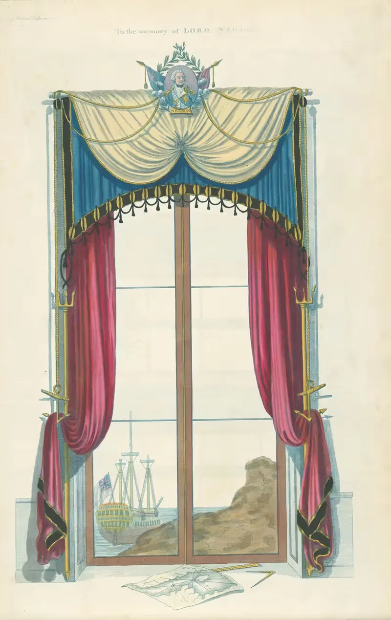 To the memory of Lord Nelson. — Thomas Sheraton