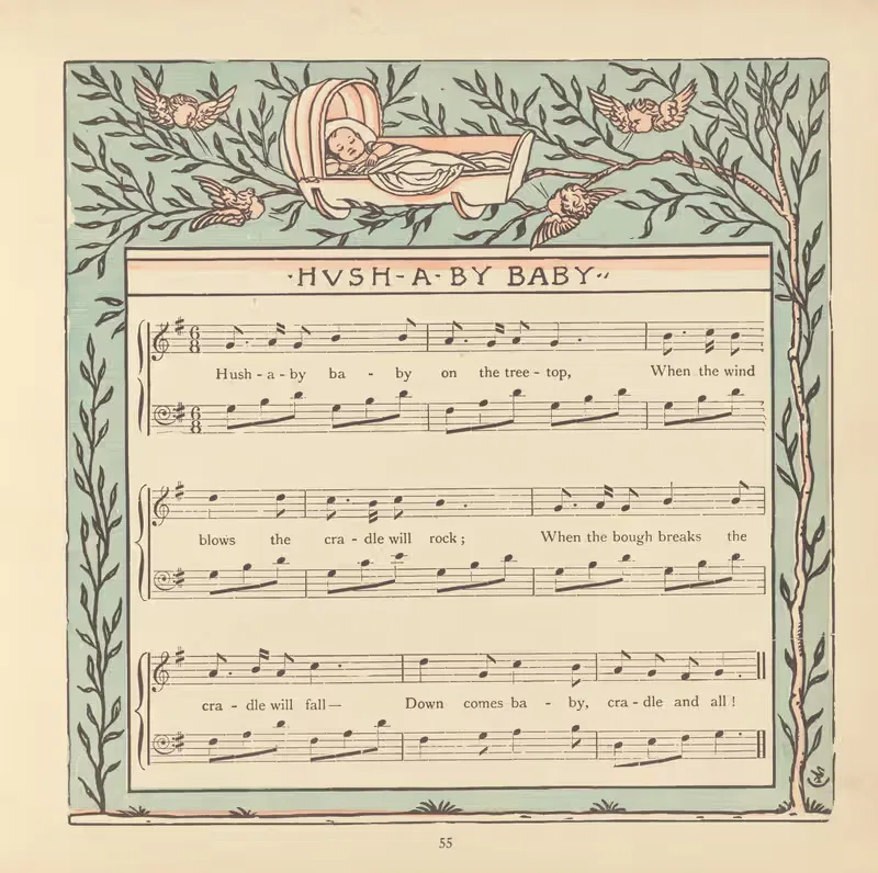 Успокойся, малыш by Уолтер Крейн, 1876 — digital art print download