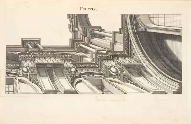 Another quarter of the whole design. — Andrea Pozzo
