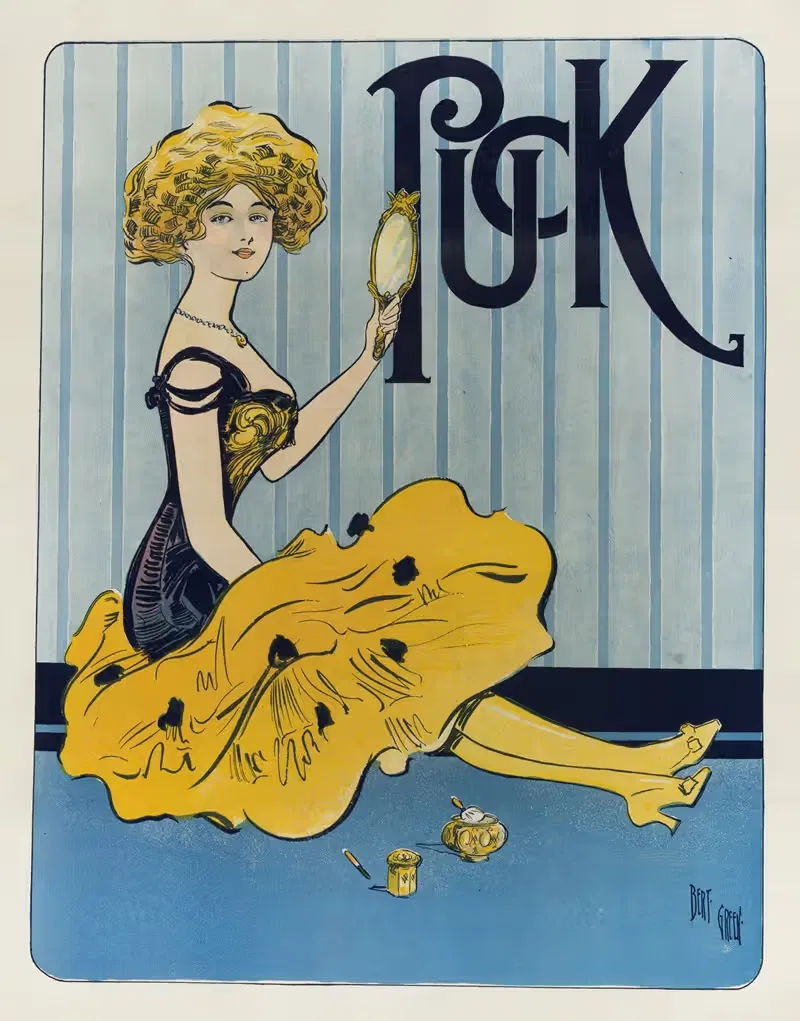 Я прав? by Берт Грин, 1911 — digital art print download