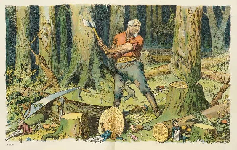 The massacre of the trees — Carl Hassmann