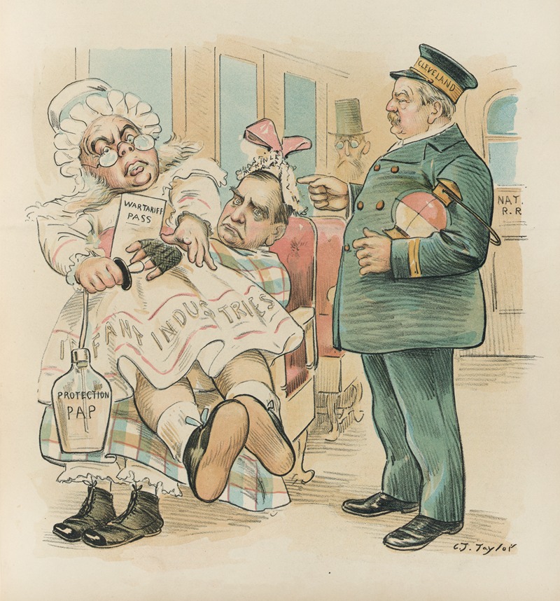 Старое наложение by Чарльз Джей Тейлор, 1893 — digital art print download