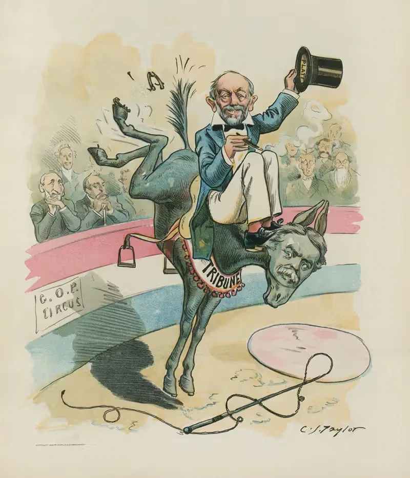 It's no use kicking, he must obey his boss — Charles Jay Taylor