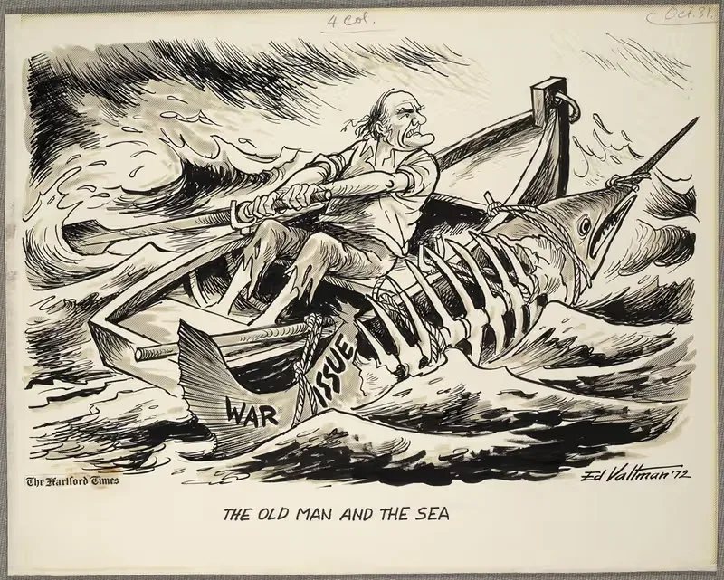 The old man and the sea — Edmund Siegfried Valtman