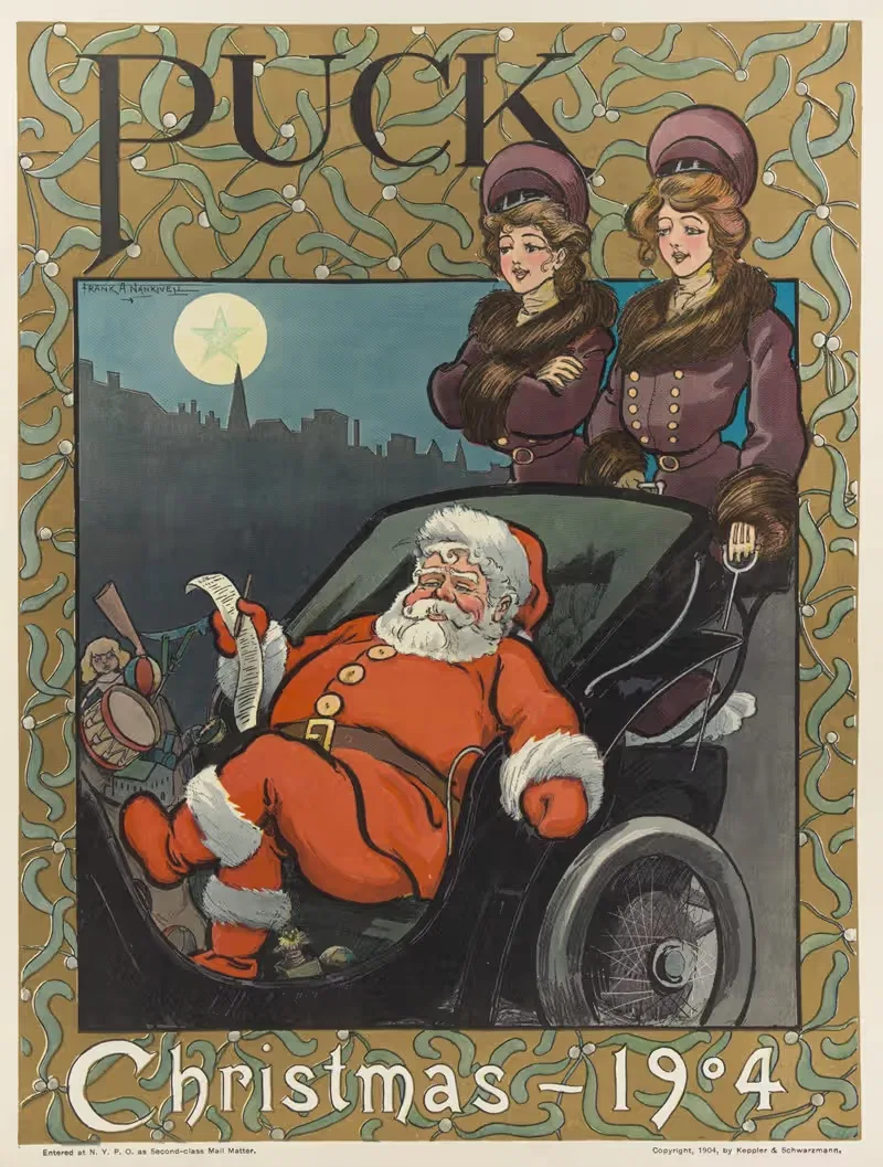 Пак Рождество by Фрэнк Артур Нанкивелл, 1904 — digital art print download