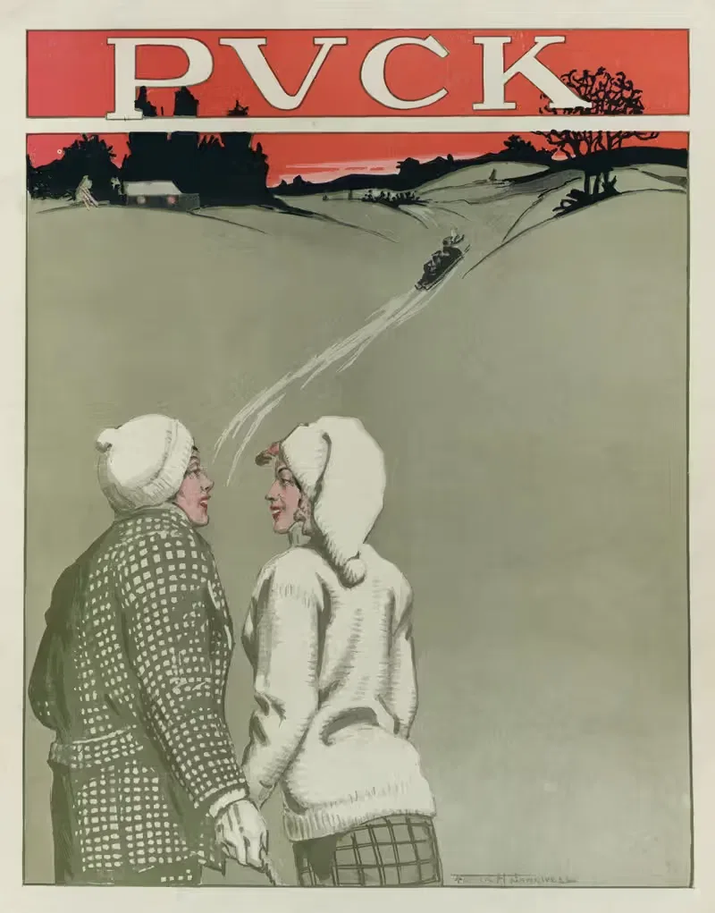 The best part of coasting – the walk back — Frank Arthur Nankivell