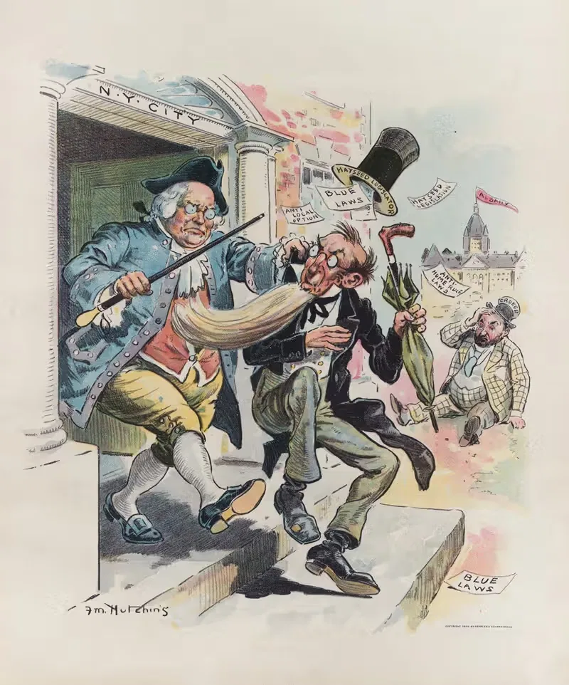 Следующая работа Отца Никирбокера by Фрэнк Марион Хатчинс, 1895 — digital art print download