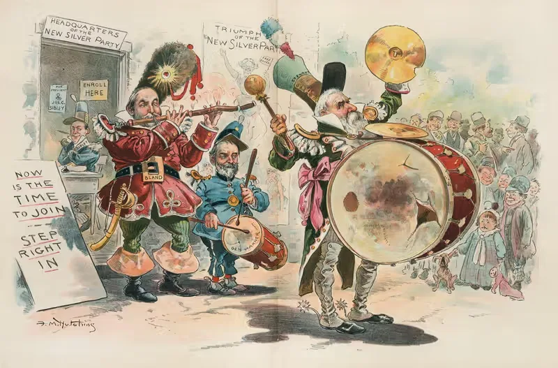 Много шума из ничего by Фрэнк Марион Хатчинс, 1895 — digital art print download