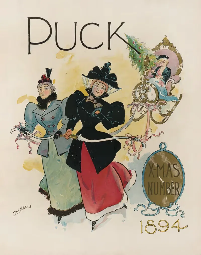 Пак номер на Рождество 1894 by Фрэнк Марион Хатчинс, 1894 — digital art print download