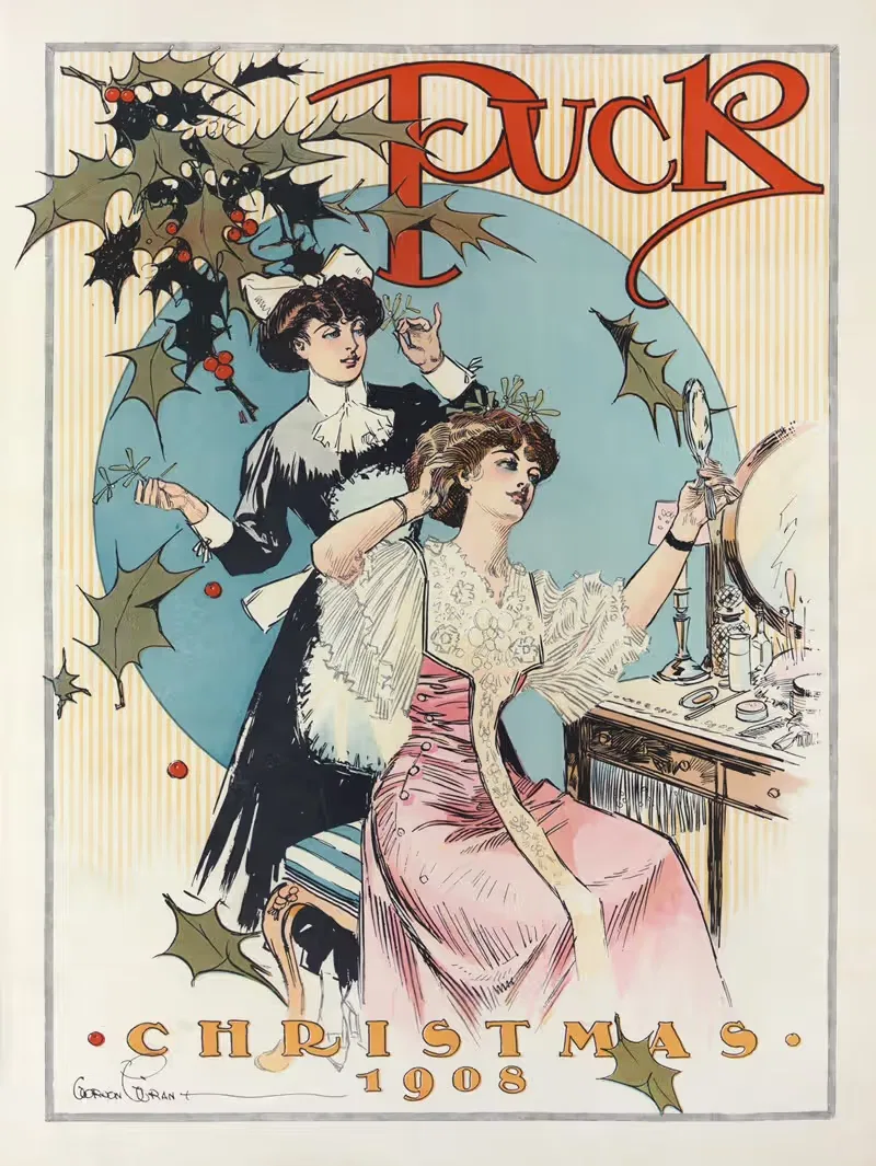 Пак Рождество 1908 by Гордон Грант, 1908 — digital art print download