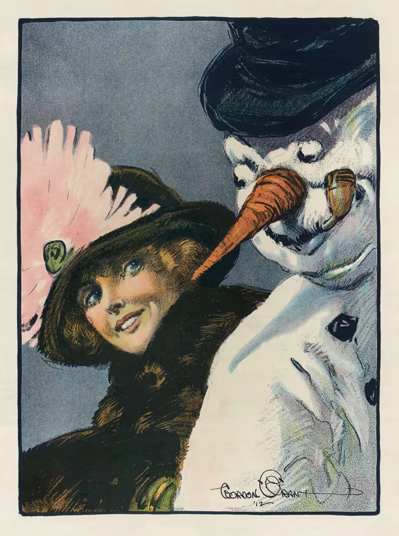 Флирт by Гордон Грант, 1912 — digital art print download