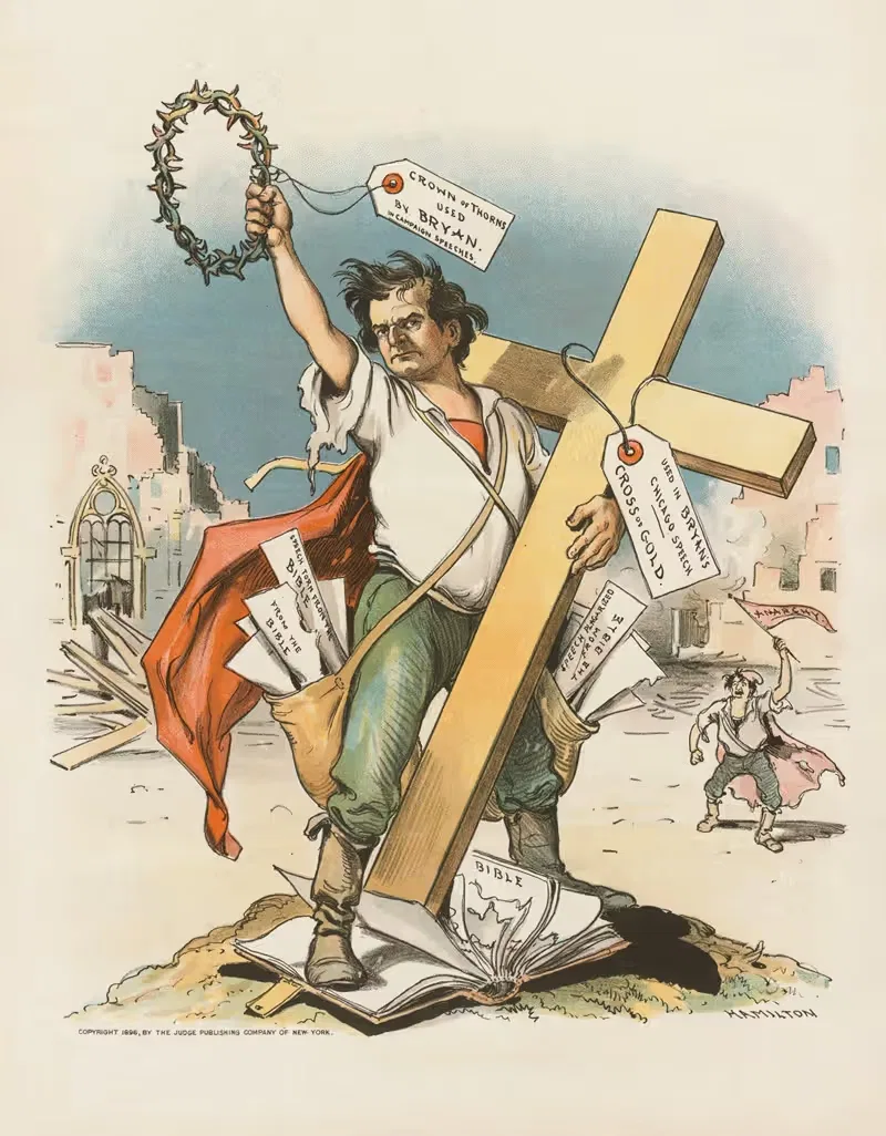 The sacrilegious candidate by Grant Hamilton, 1896 — digital art print download