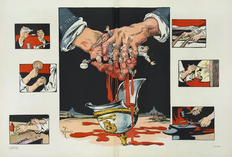 The melting pot by Henry Mayer, 1914 — digital art print download
