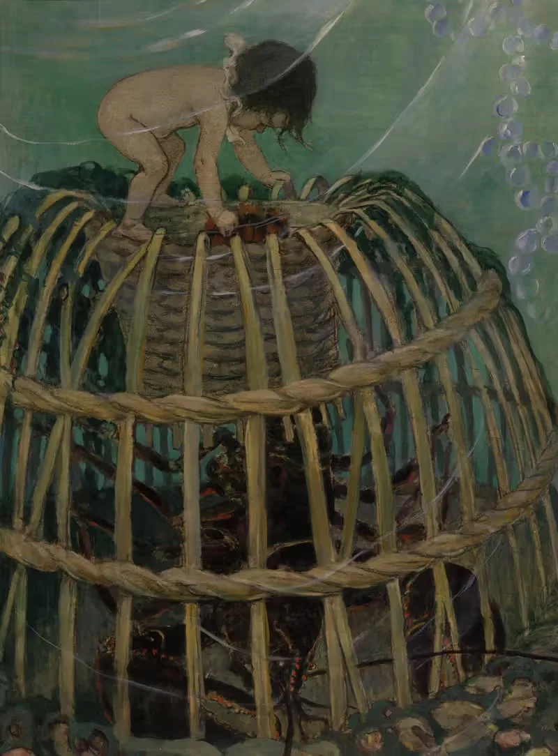 Том дотянулся и схватил за собой в нору by Джесси Уилкокс Смит, 1916 — digital art print download
