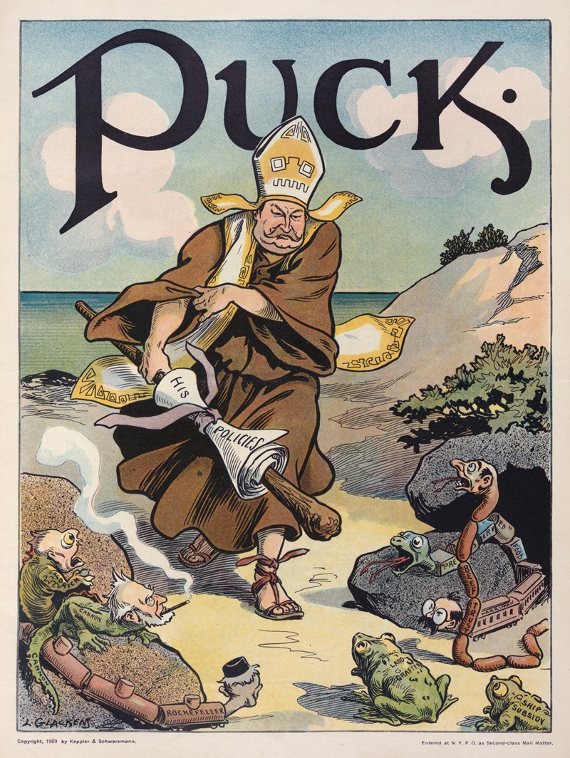 Another Saint Patrick by Louis Glackens, 1909 — digital art print download
