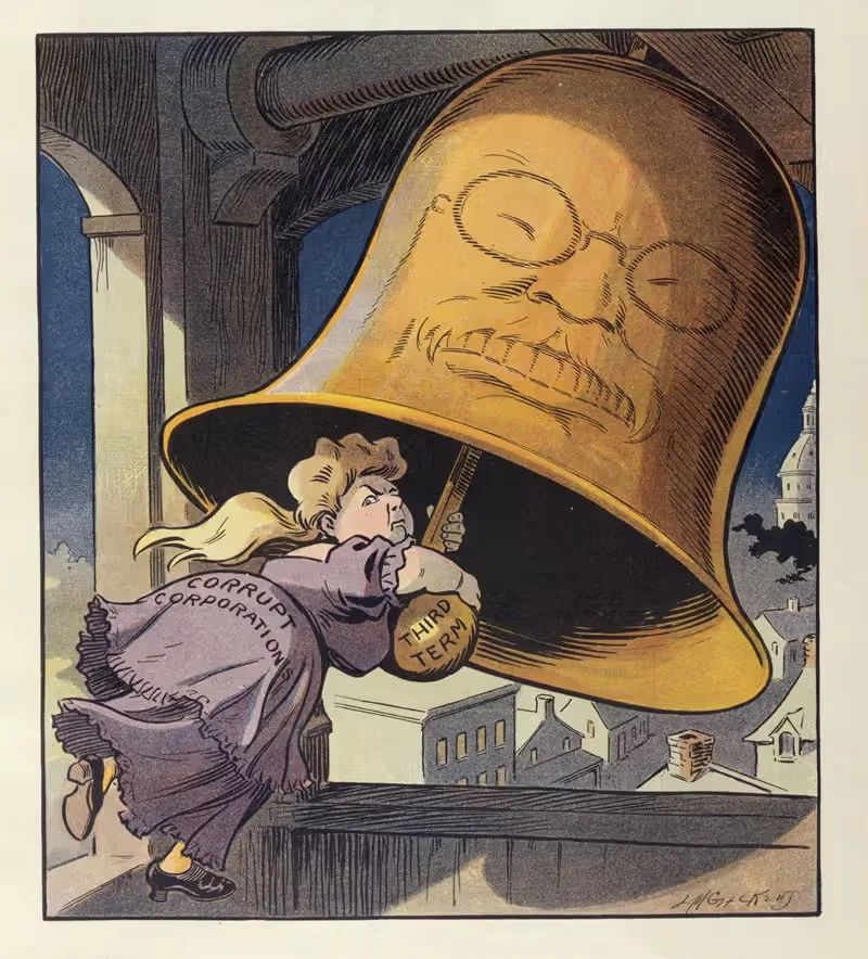 Комендантский час не прозвонит сегодня ночью! by Луи Глакенс, 1907 — digital art print download