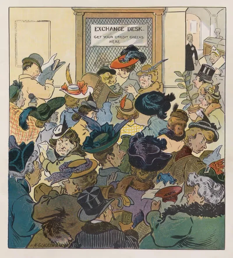 The day after by Louis Glackens, 1906 — digital art print download