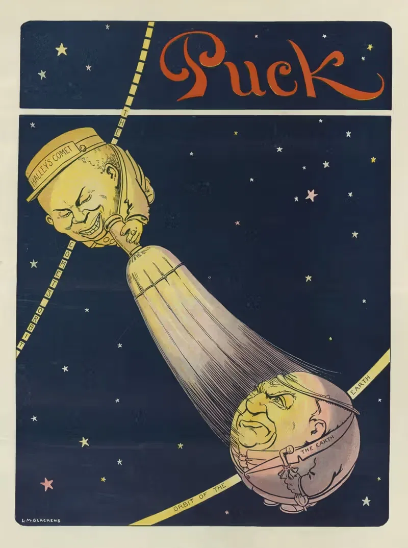 Небесный портной by Луи Глакенс, 1910 — digital art print download