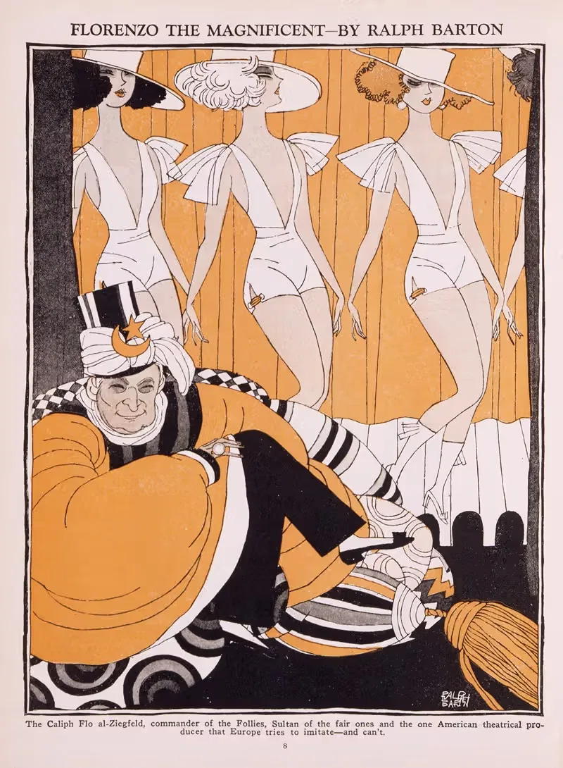 Флоренцо Великолепный by Ральф Бартон, 1923 — digital art print download