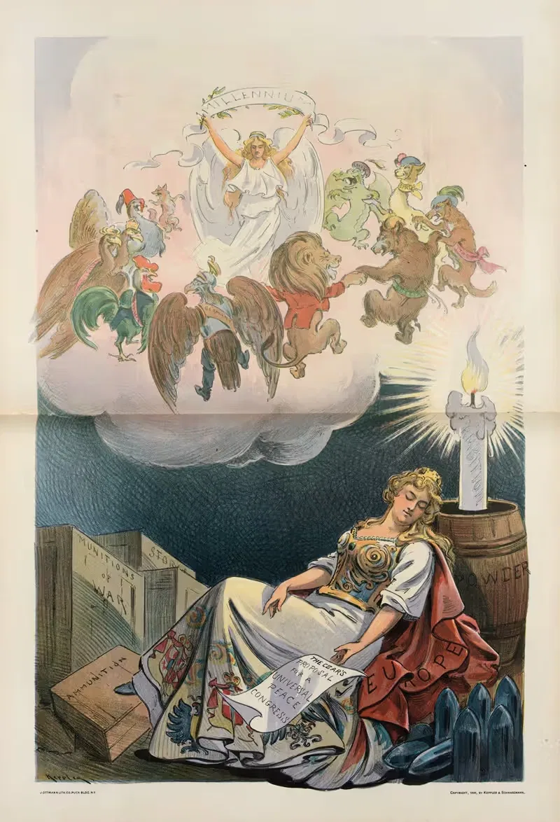 Мечта о мире в Пасху by Удо Кепплер, 1899 — digital art print download