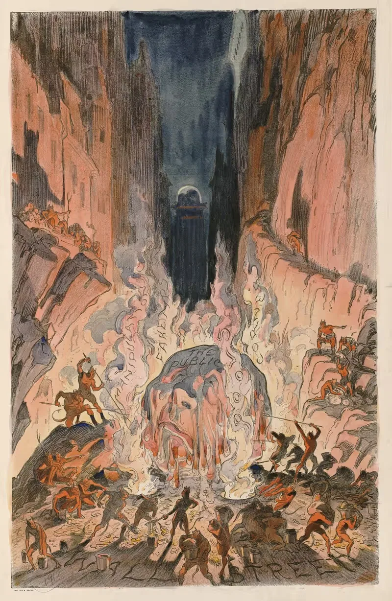 Снежок в аду – какой у него шанс by Удо Кепплер, 1912 — digital art print download