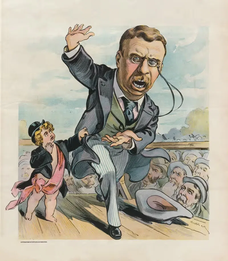 Молодая голова на старых плечах by Удо Кепплер, 1899 — digital art print download