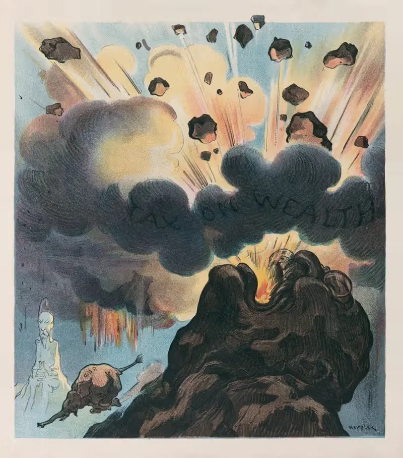 An eruption of Mount Teddy — Udo Keppler