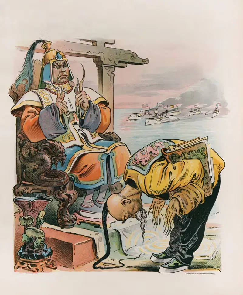 An unforeseen emergency by Udo Keppler, 1898 — digital art print download