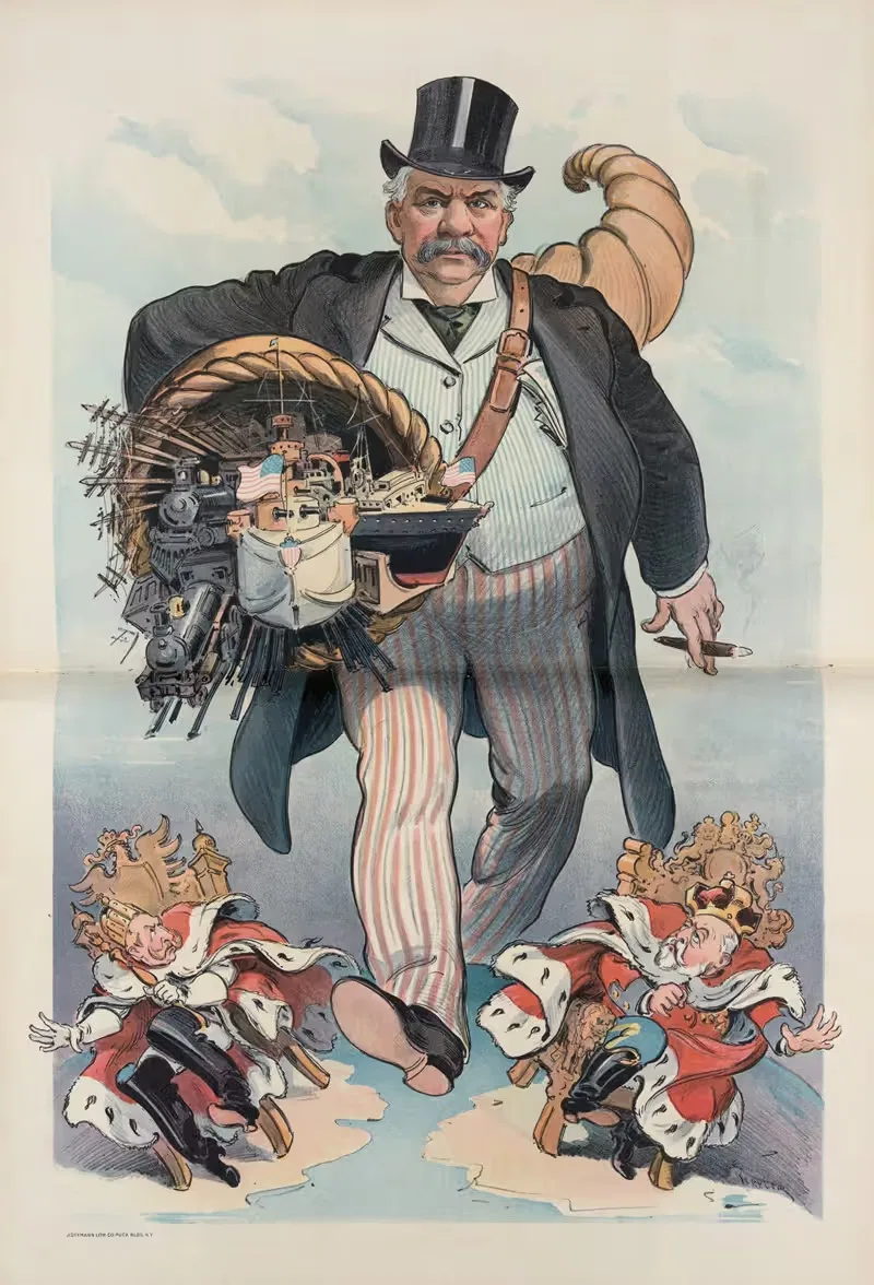 Коммерческая мощь против божественного права by Удо Кепплер, 1902 — digital art print download