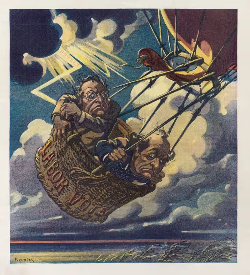 Они думали, что это дирижабль? by Удо Кепплер, 1908 — digital art print download