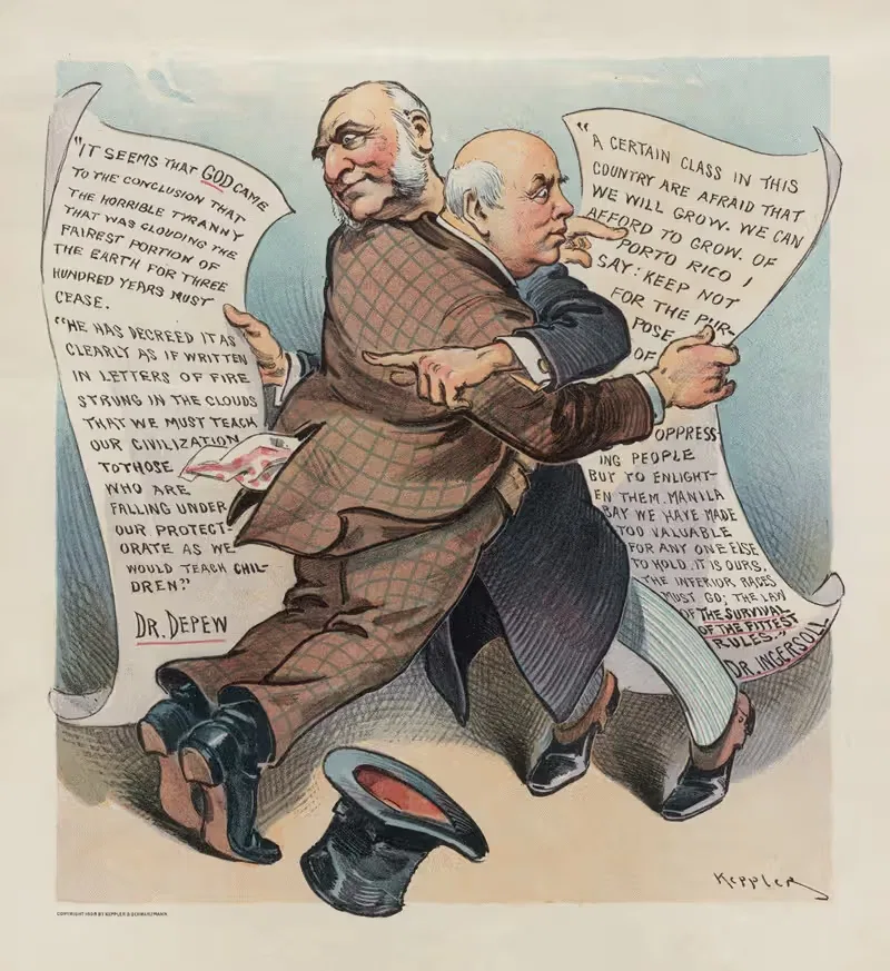 На этот раз наука и религия согласны by Удо Кепплер, 1898 — digital art print download