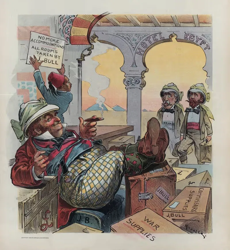 Он пришел, чтобы остаться! by Удо Кепплер, 1896 — digital art print download