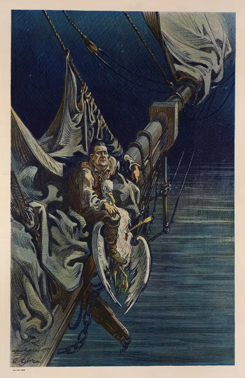 Он убил альбатроса by Удо Кепплер, 1913 — digital art print download