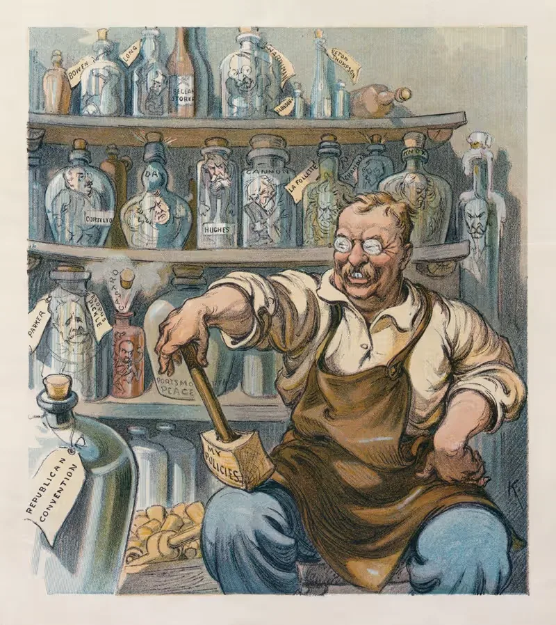 У меня было совершенно потрясающее время! by Удо Кепплер, 1908 — digital art print download
