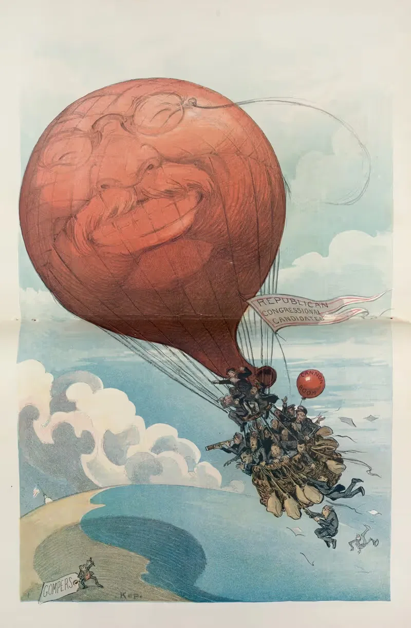 On to Washington! by Udo Keppler, 1906 — digital art print download