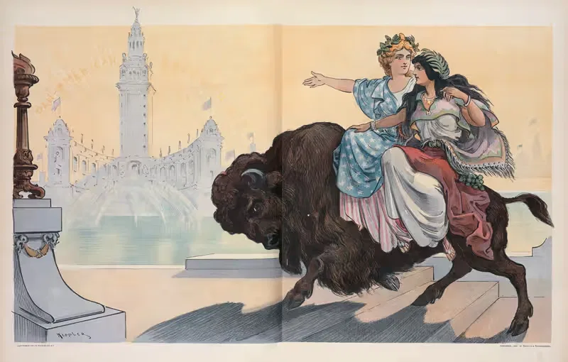 Панамериканский by Удо Кепплер, 1901 — digital art print download