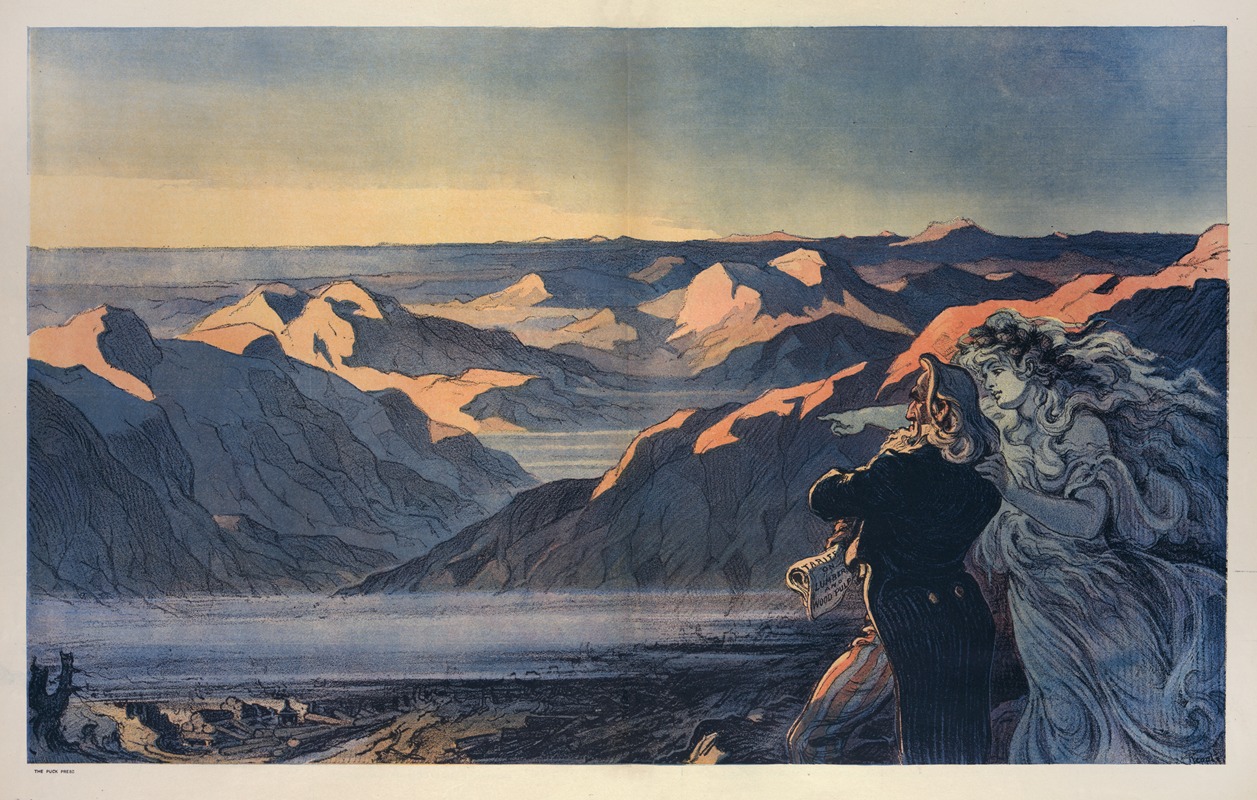 Защита! by Удо Кепплер, 1909 — digital art print download