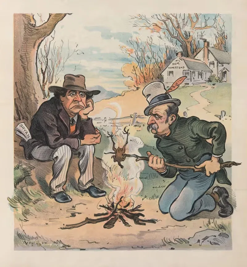 Празднования Дня благодарения by Удо Кепплер, 1902 — digital art print download