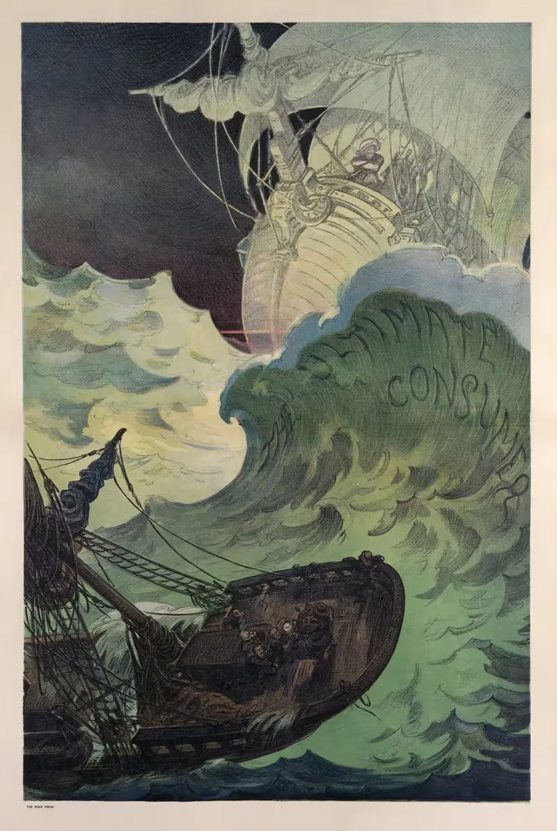 Летучий голландец by Удо Кепплер, 1910 — digital art print download