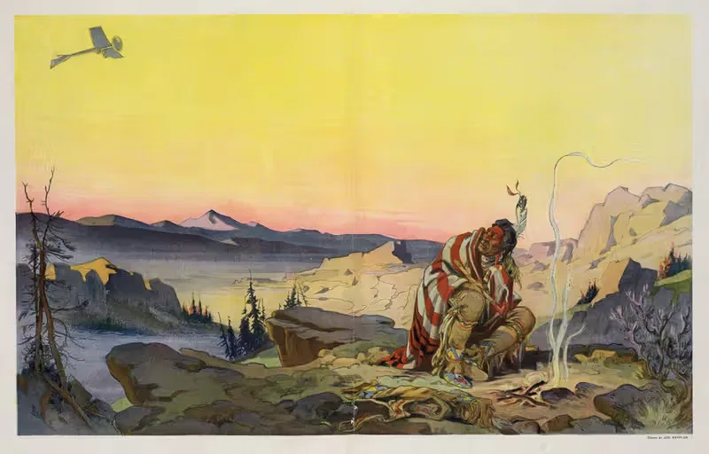 Великий дух by Удо Кепплер, 1914 — digital art print download