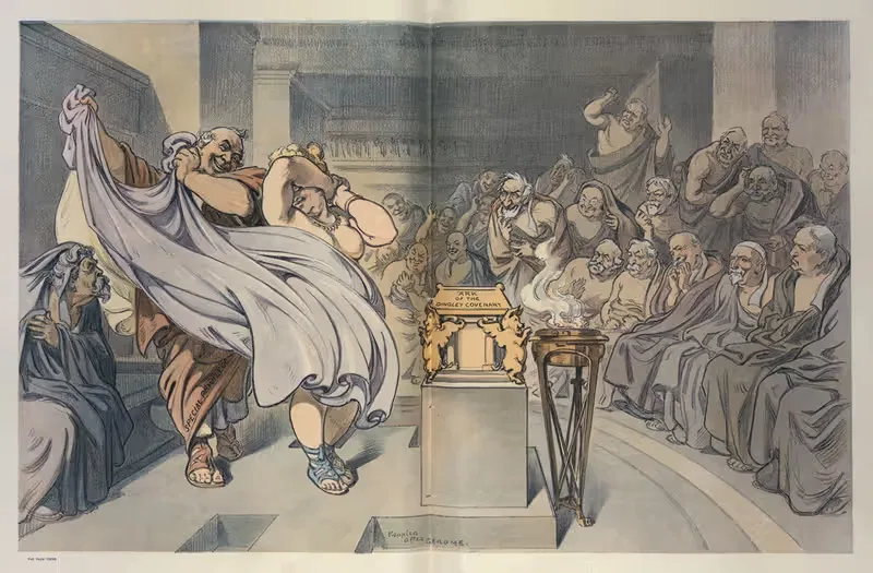Высокий тариф Фрини перед трибуналом by Удо Кепплер, 1908 — digital art print download