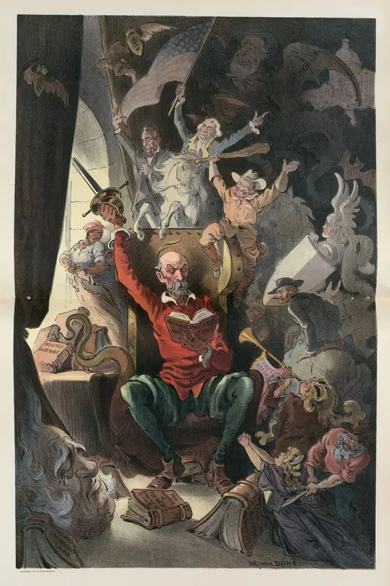 Индианец Дон Кихот by Удо Кепплер, 1905 — digital art print download