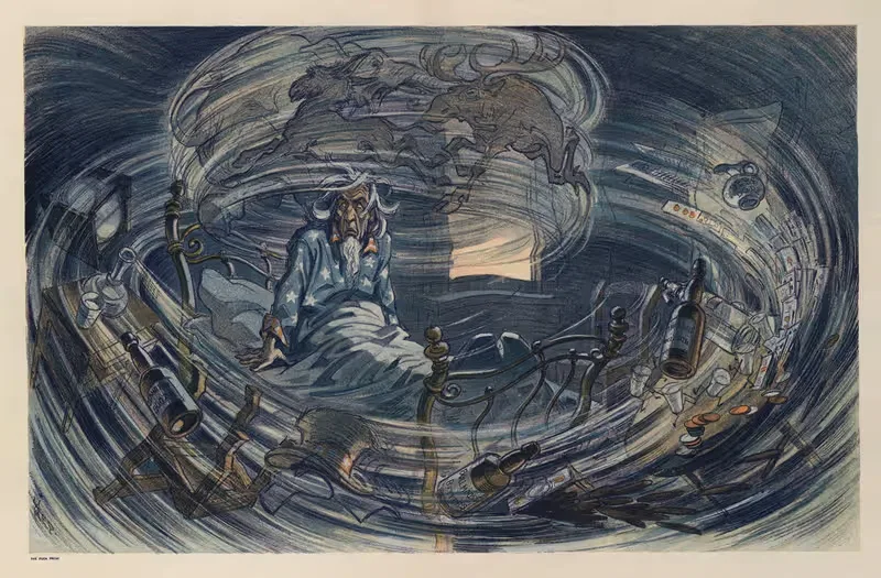 Утро после by Удо Кепплер, 1912 — digital art print download