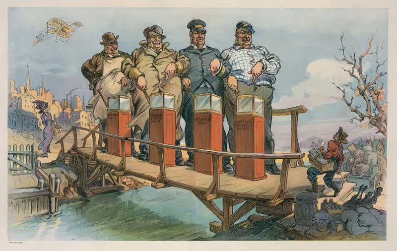 Сборщики пошлин by Удо Кепплер, 1911 — digital art print download