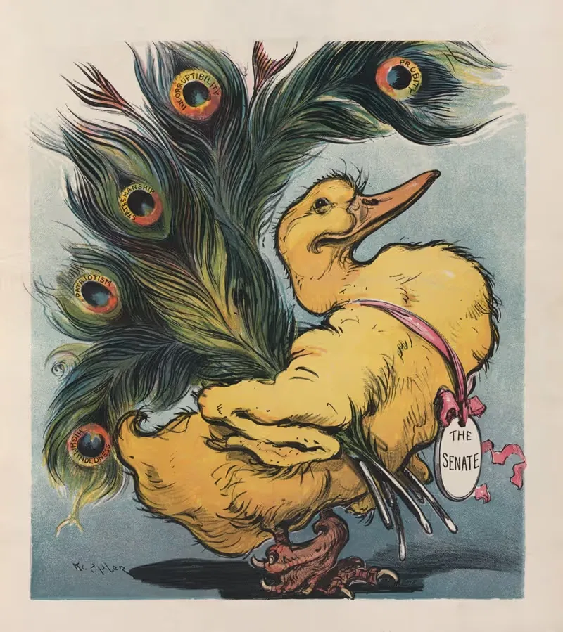 The ugly duckling by Udo Keppler, 1906 — digital art print download