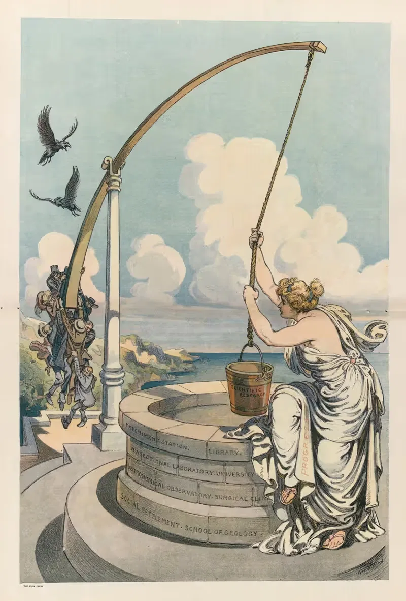 Истина в колодце by Удо Кепплер, 1910 — digital art print download