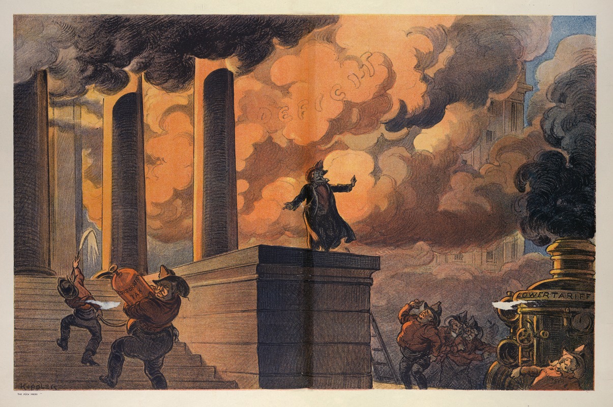 Под контролем by Удо Кепплер, 1909 — digital art print download