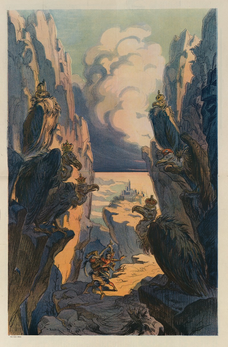 Ожидание by Удо Кепплер, 1912 — digital art print download