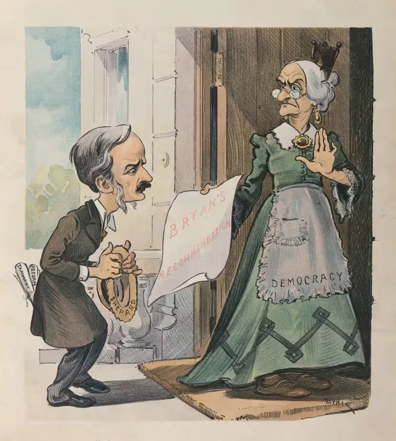 Worse than none by Udo Keppler, 1902 — digital art print download